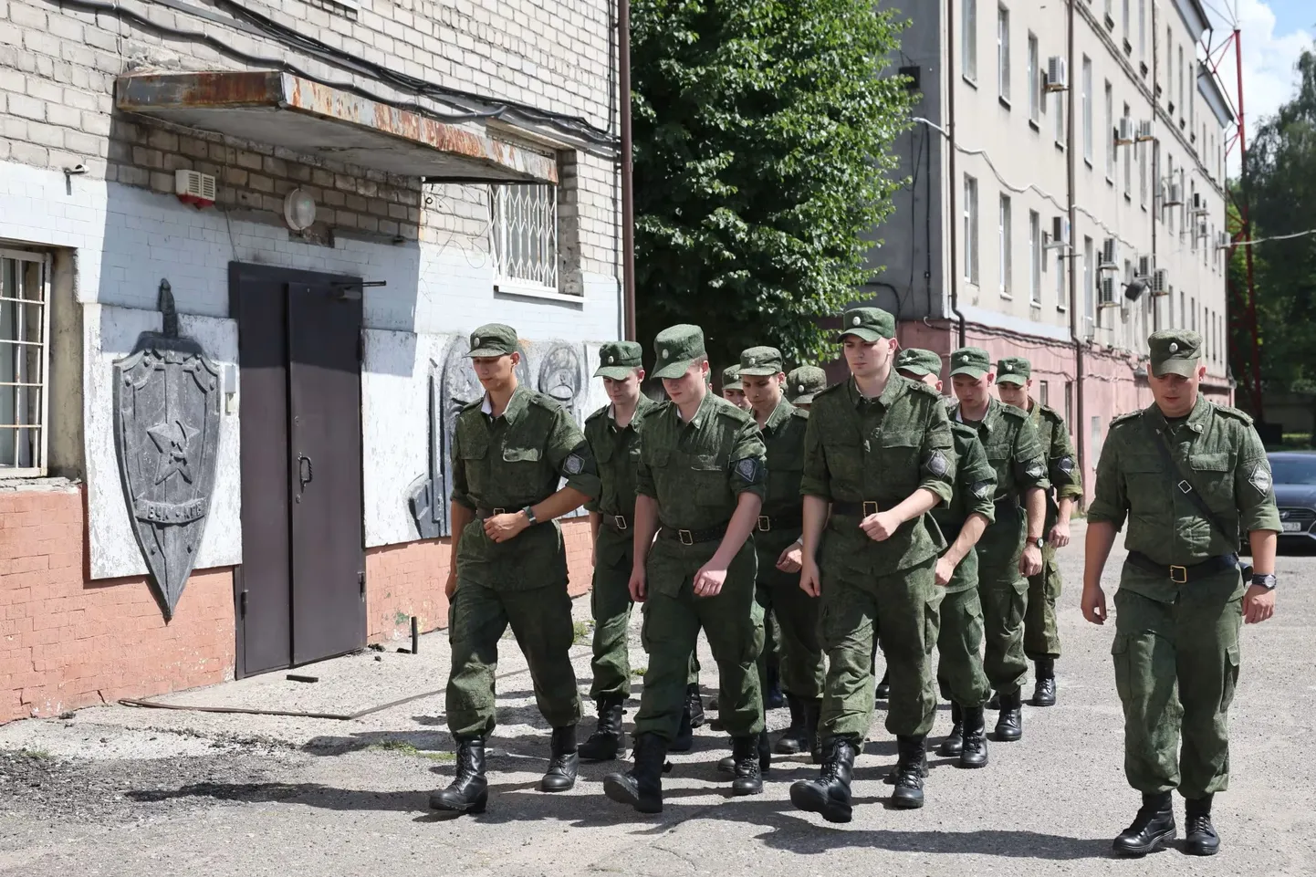 FSB relvastatud piirivalve 2024. aasta suvel Kaliningradis.