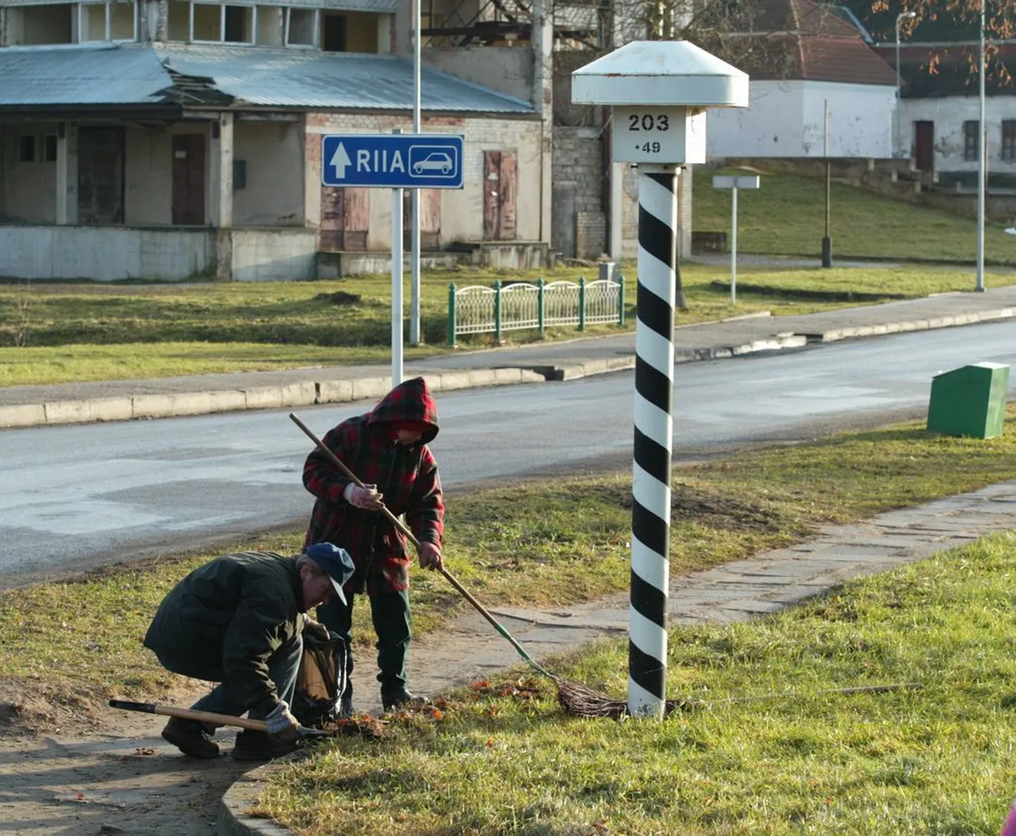 Võib juhtuda, et enne Riiga sõitmist tuleb kontrollpunkt läbida.