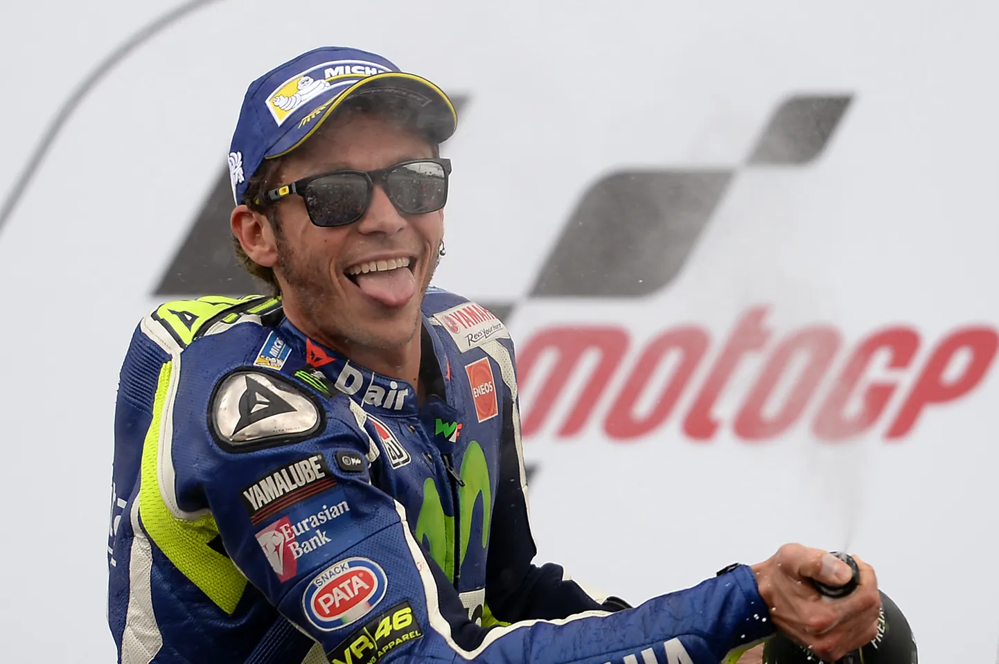 Tõenäoliselt number üks tsiklimees läbi aegade - Valentino Rossi.