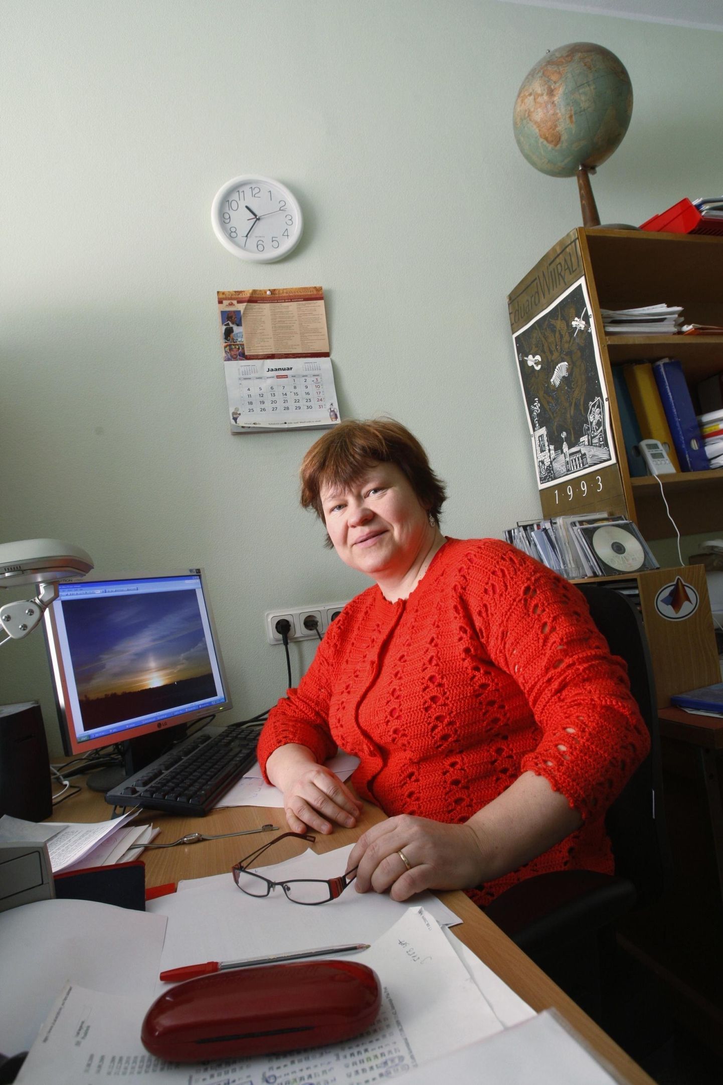 Tartu Ülikooli atmosfäärifüüsika labori juhataja Piia Post. FOTO: Margus Ansu