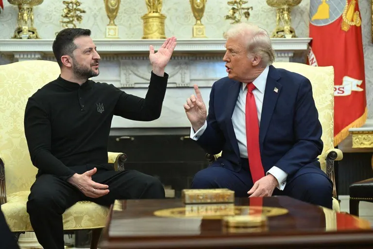 Владимир Зеленский и Дональд Трамп