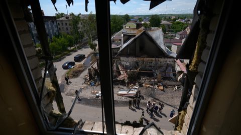 Krievija uzbrukusi Ukrainai 262 droniem