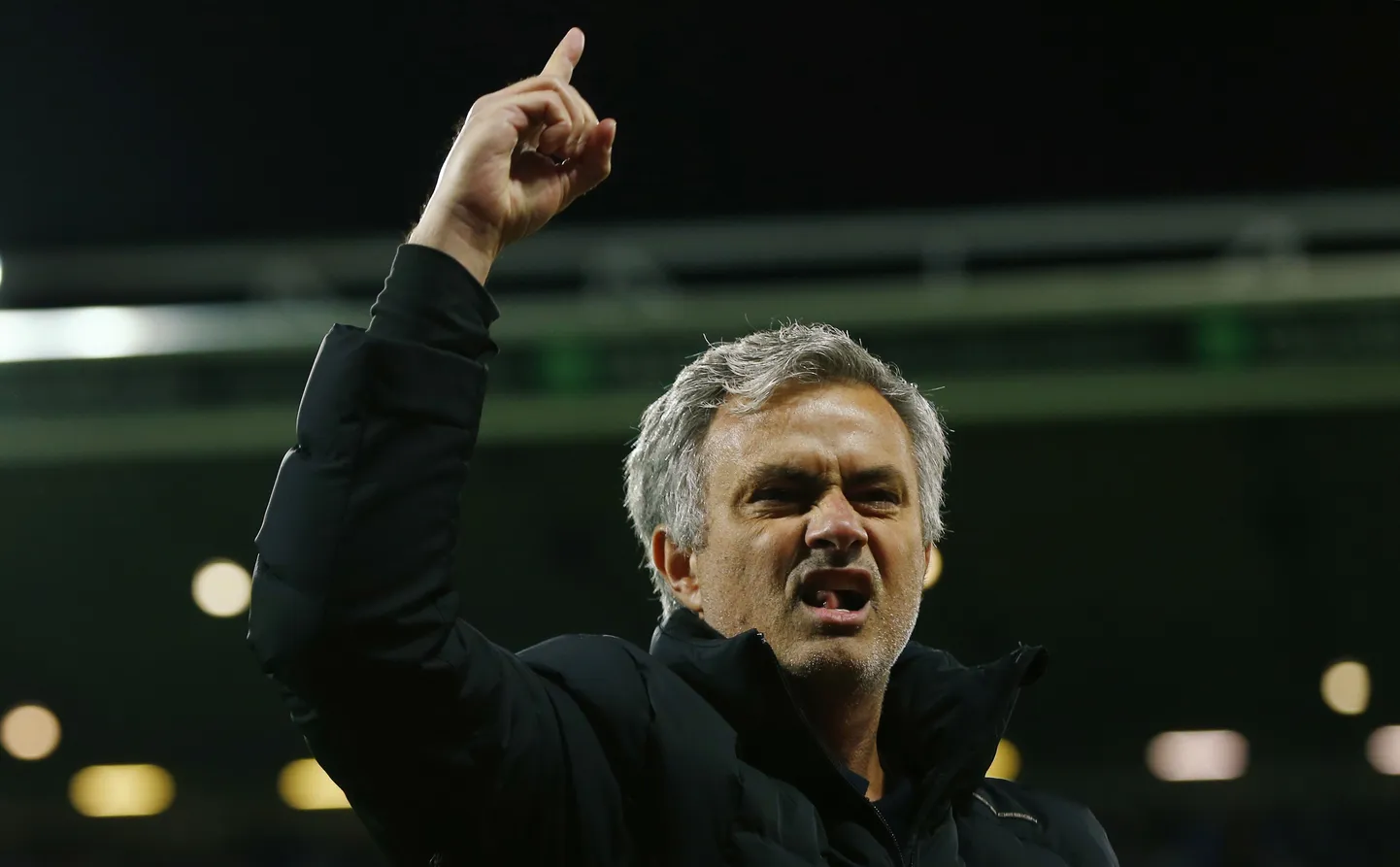 Londoni Chelsea peatreener Jose Mourinho.