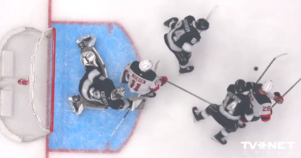 Kings Shut Out Devils After Controversial Goal Call