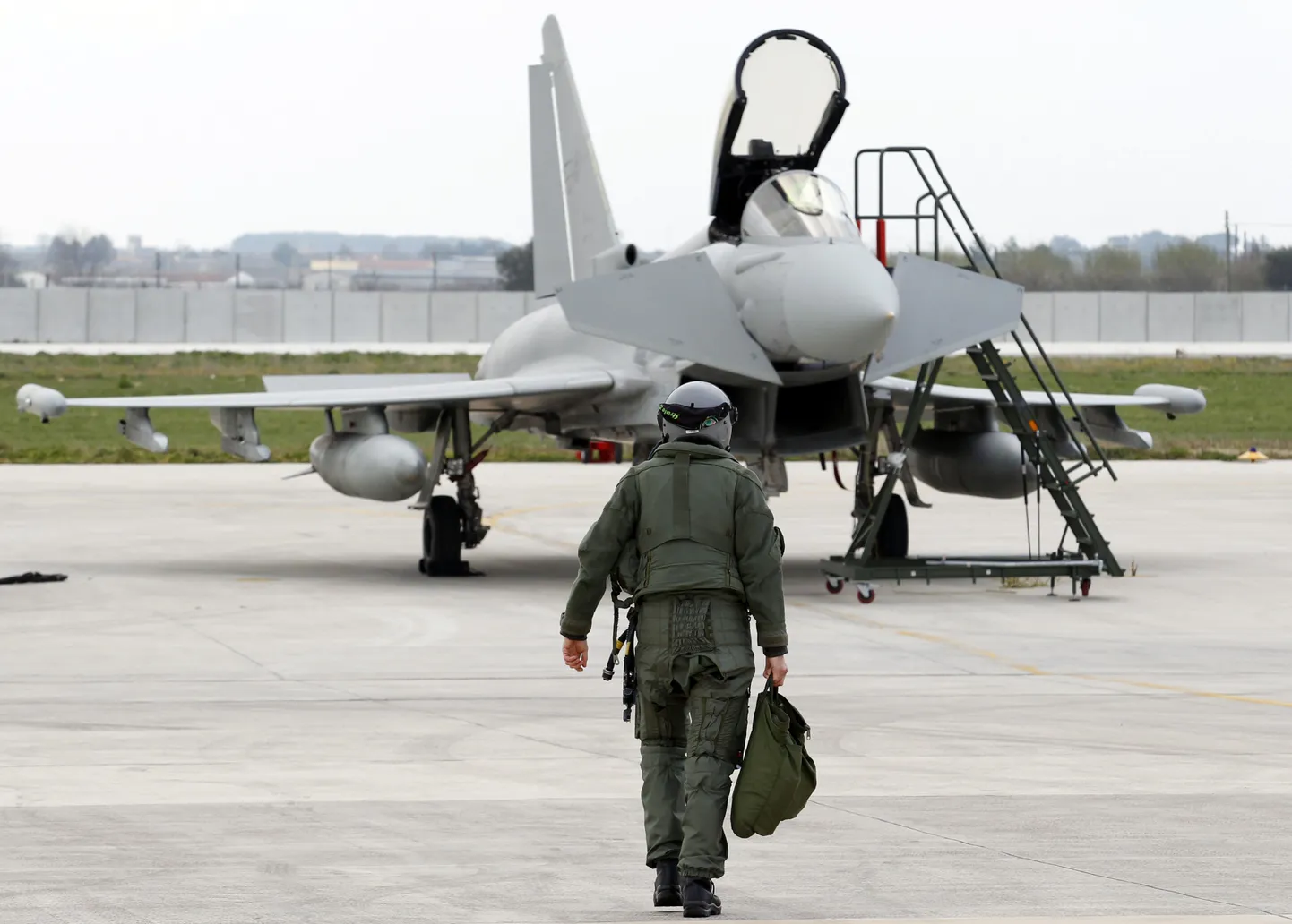 Eurofighter Typhoon. Иллюстративное фото.