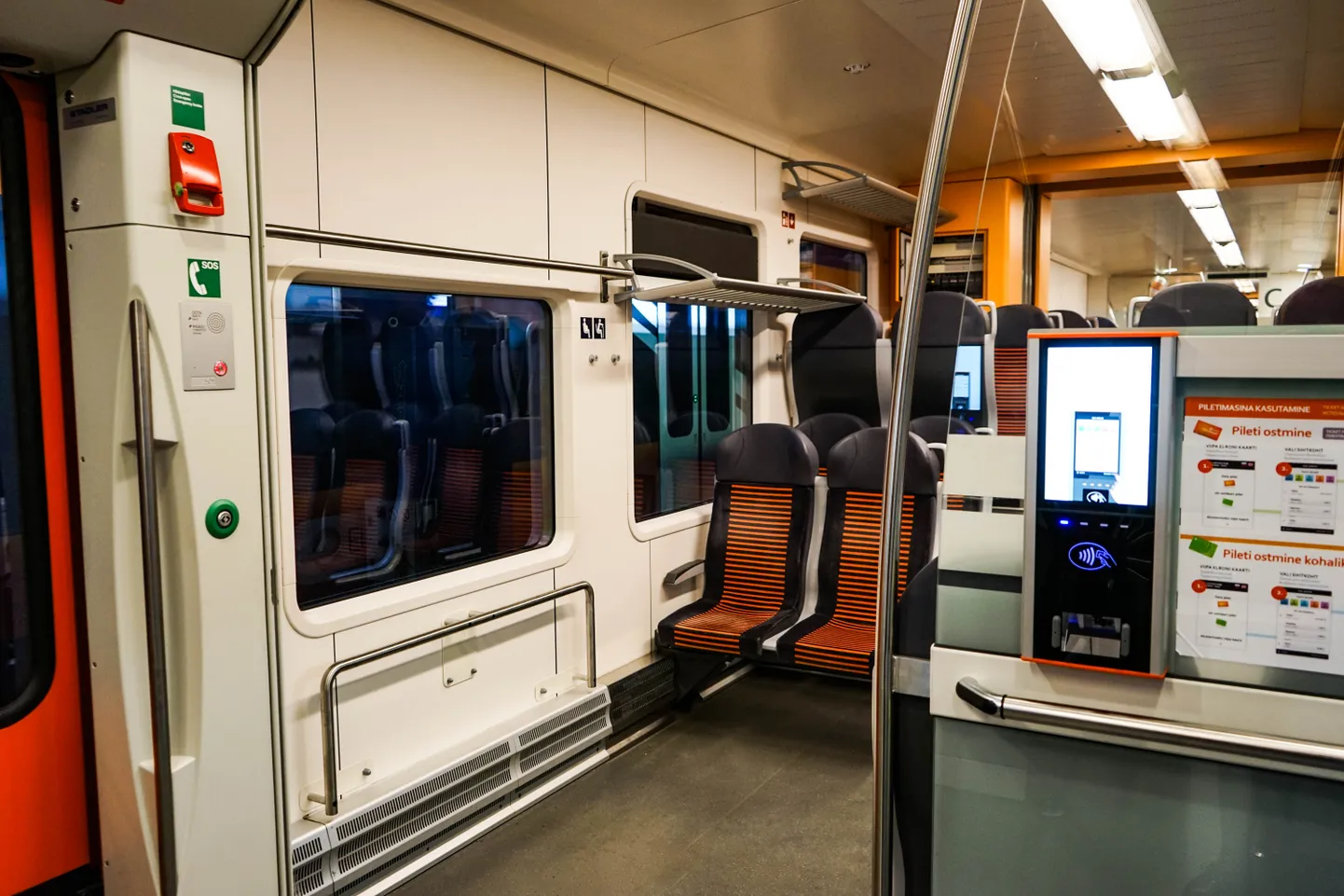 Elroni elektrirongi laiendatud ala.