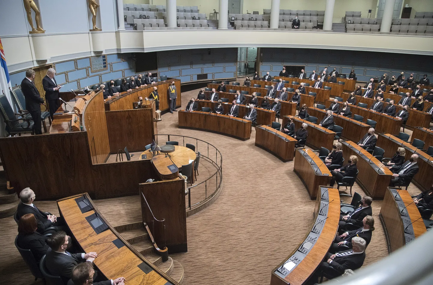 Soome parlamendisessiooni ametlik avamine tänavu 2. veebruaril.