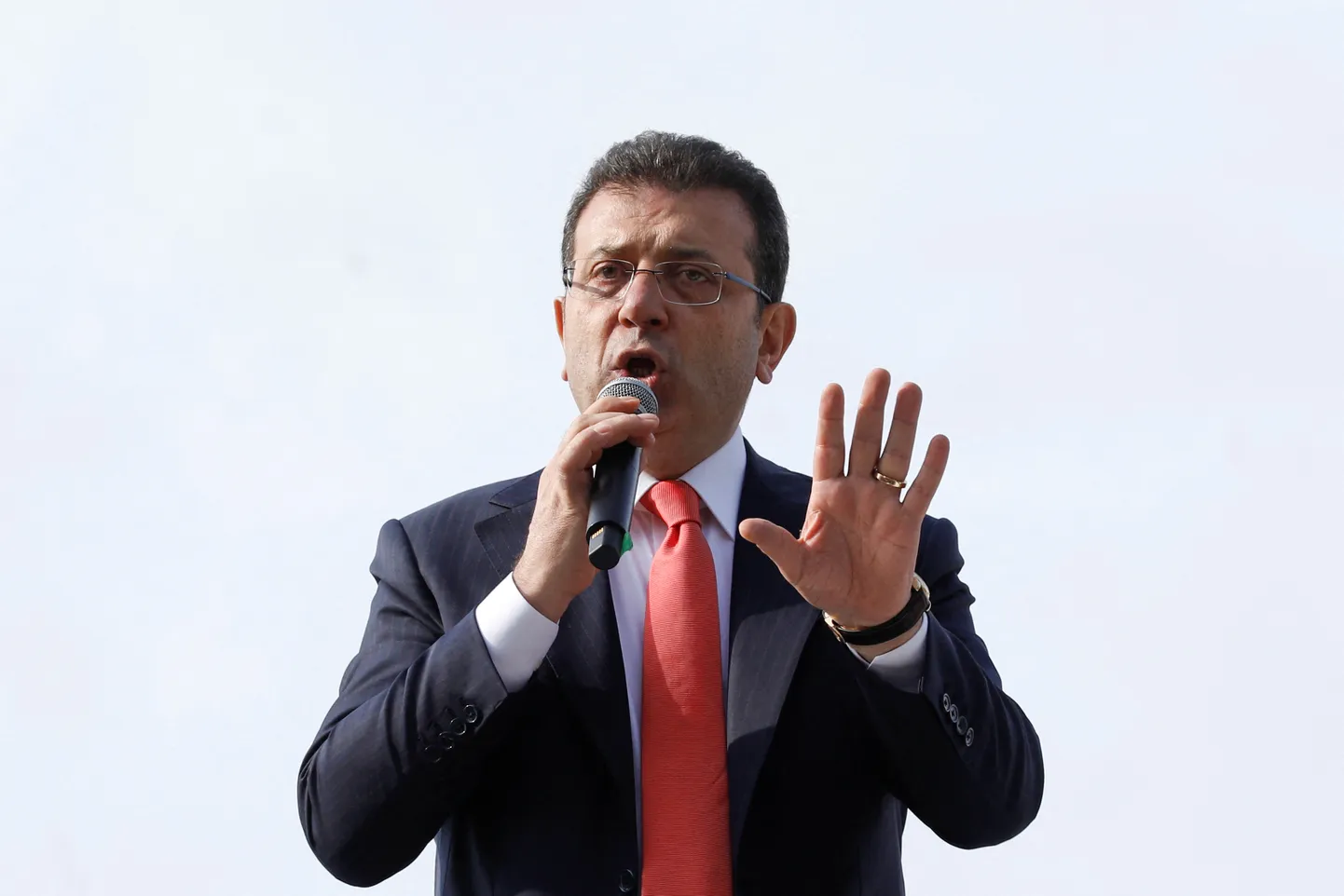 Istanbuli linnapea Ekrem İmamoğlu.