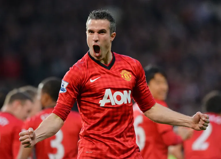 Hooajal 2012/13 lõi van Persie Manchester Unitedi eest kõikides sarjades kokku 30 väravat ja vedas klubi 20. korda ajaloos Inglismaa meistriks. FOTO: Scanpix