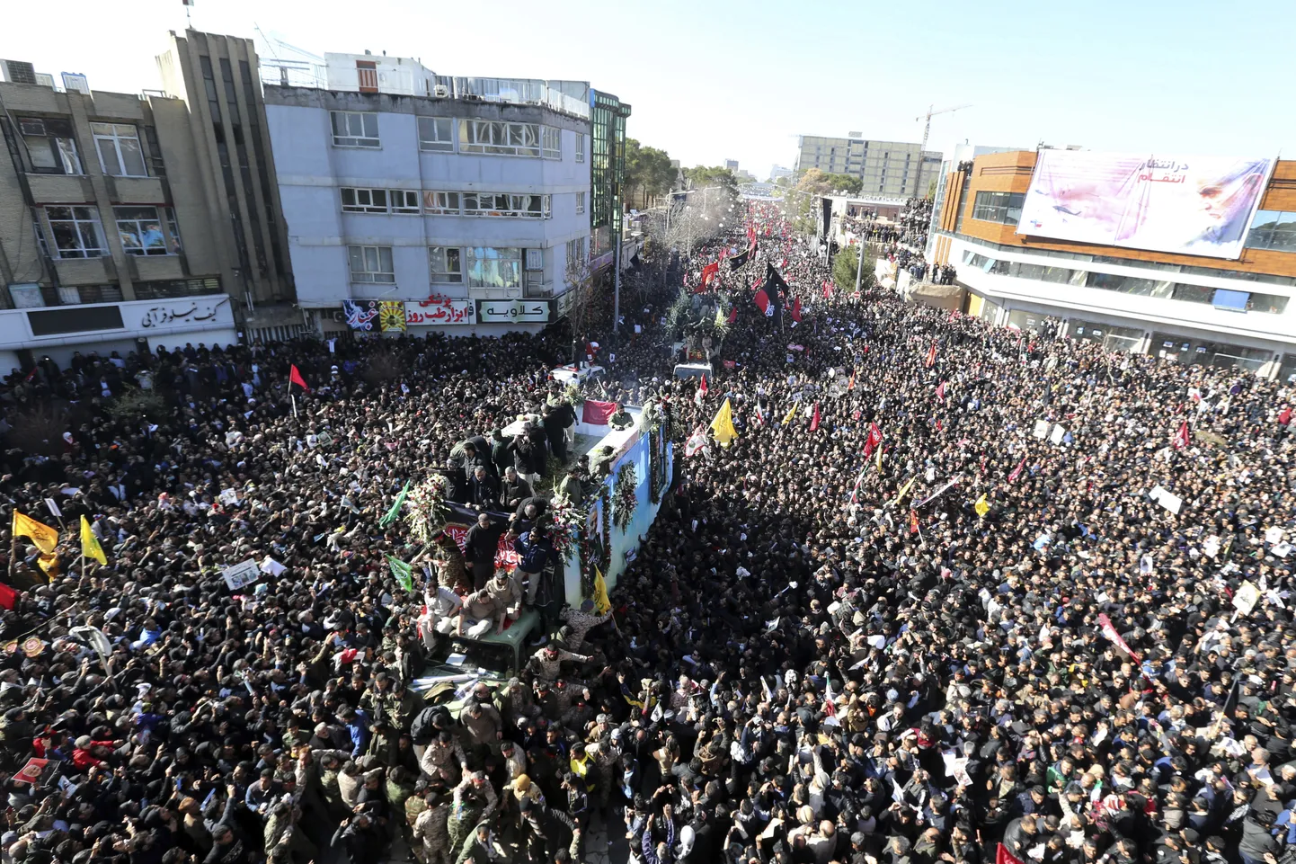 Kindral Qassem Soleimani matused 7. jaanuaril ta kodulinnas Kermanis