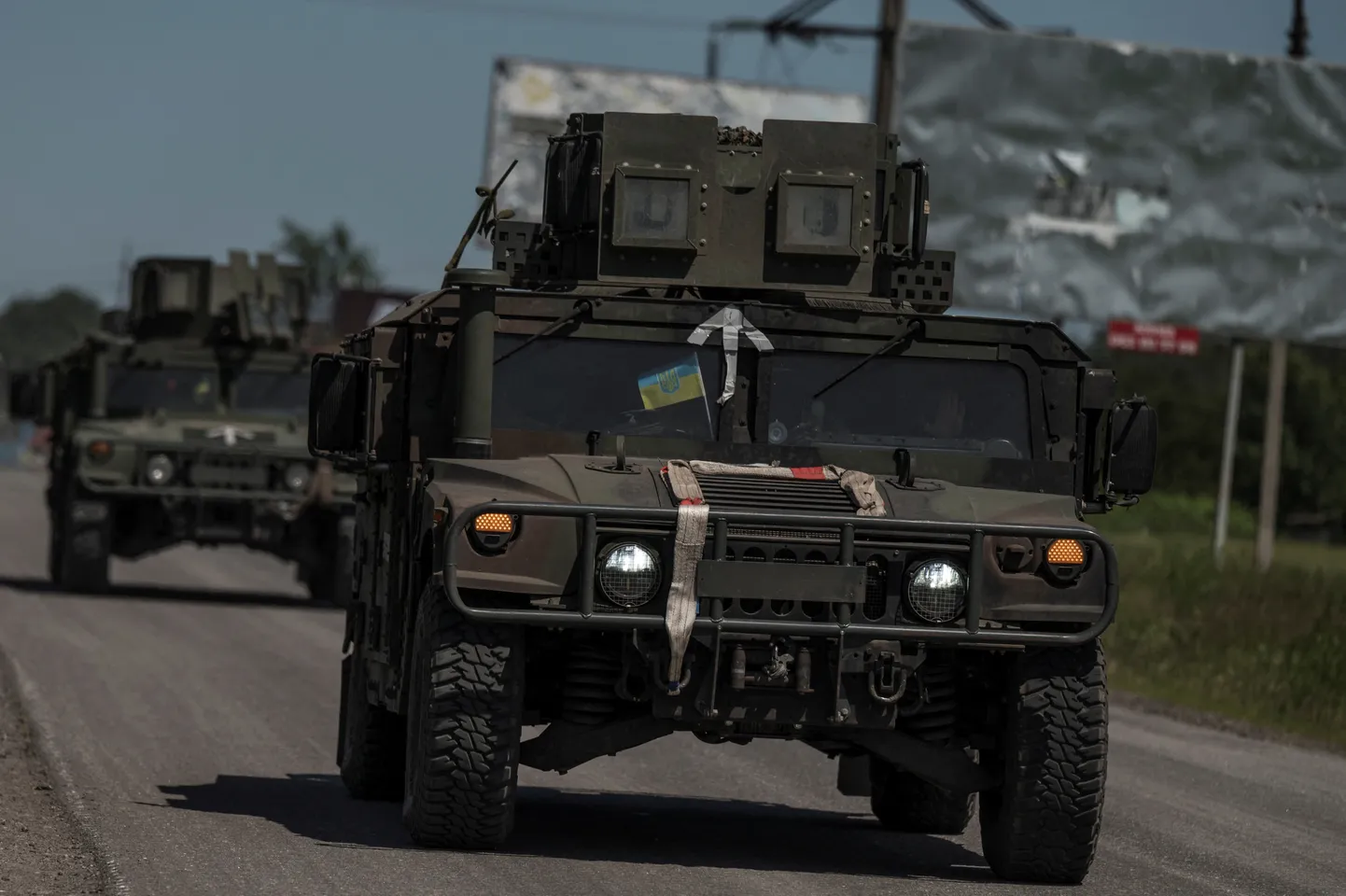 Украинские военные.