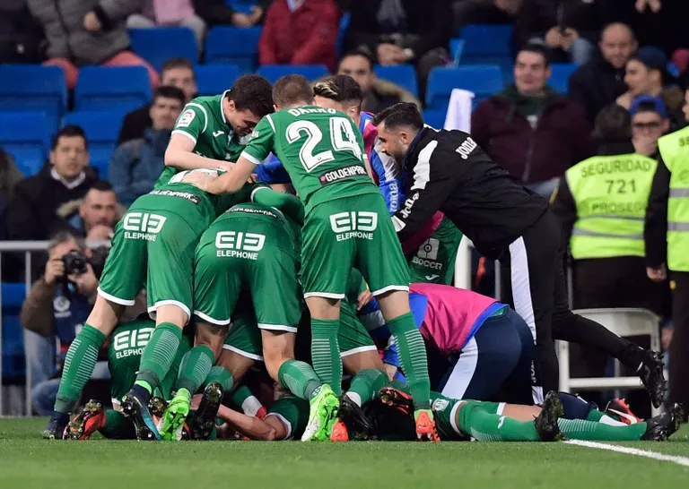 Leganes jõudis klubi ajaloos esmakordselt Copa del Rey poolfinaali.