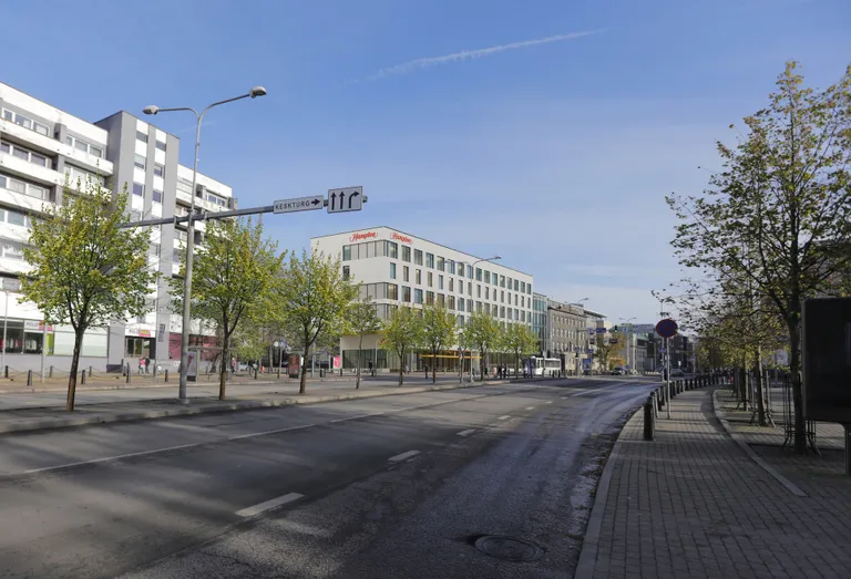Эскиз трехзвездочного отеля Hampton by Hilton.
