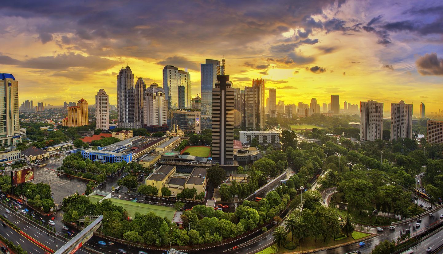 Джакарта - сегодняшняя столица Индонезии.