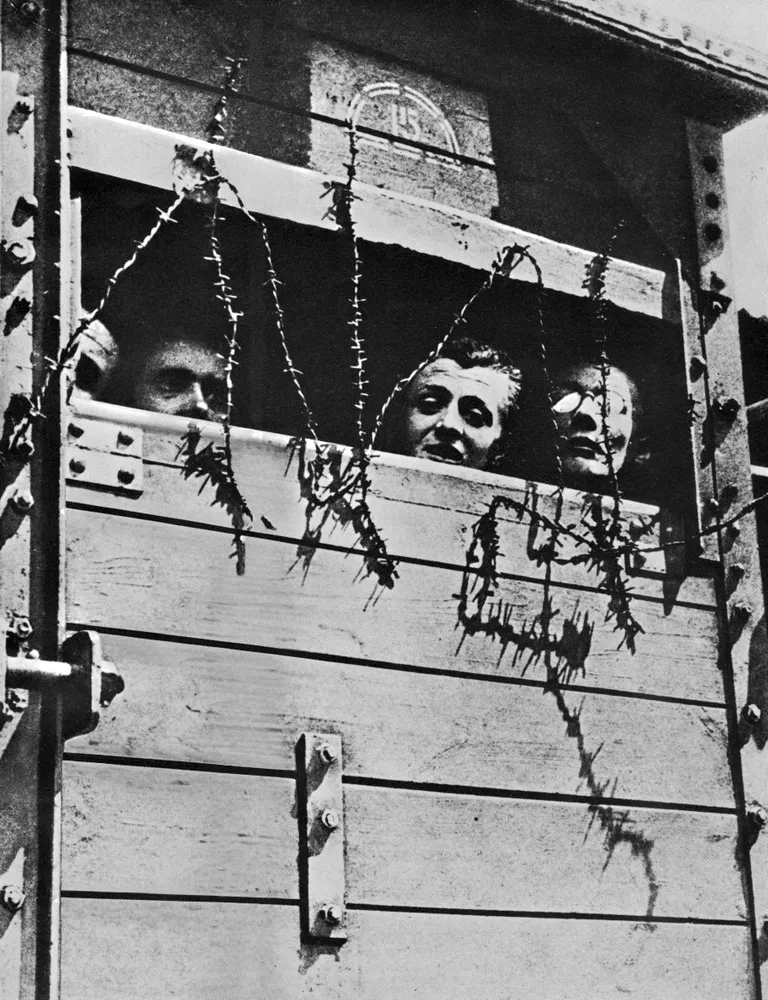 Poolas asunud kurikuulsaimasse koonduslaagrisse Auschwitzi saabuvad uued ohvrid. Foto: Scanpix