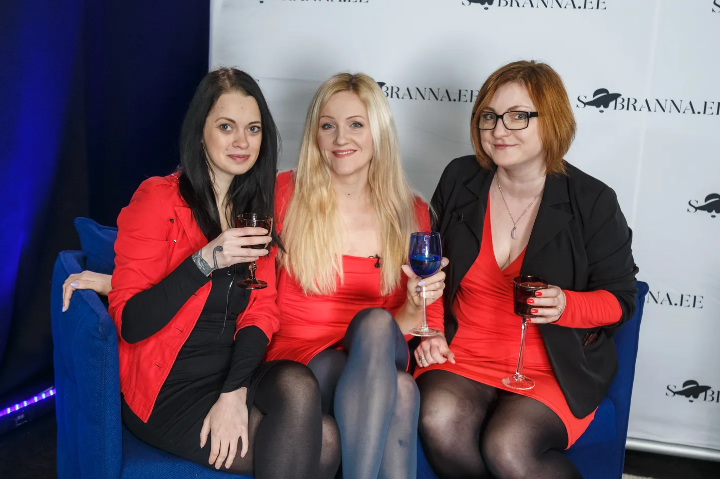 Tallinn, 14.02.2018
Sõbranna.ee otseülekanne. Vasakult HEIDI RUUL, KRISTINA HERODES, DAGMAR LAMP. 
Foto: Konstantin Sednev / Eesti Meedia