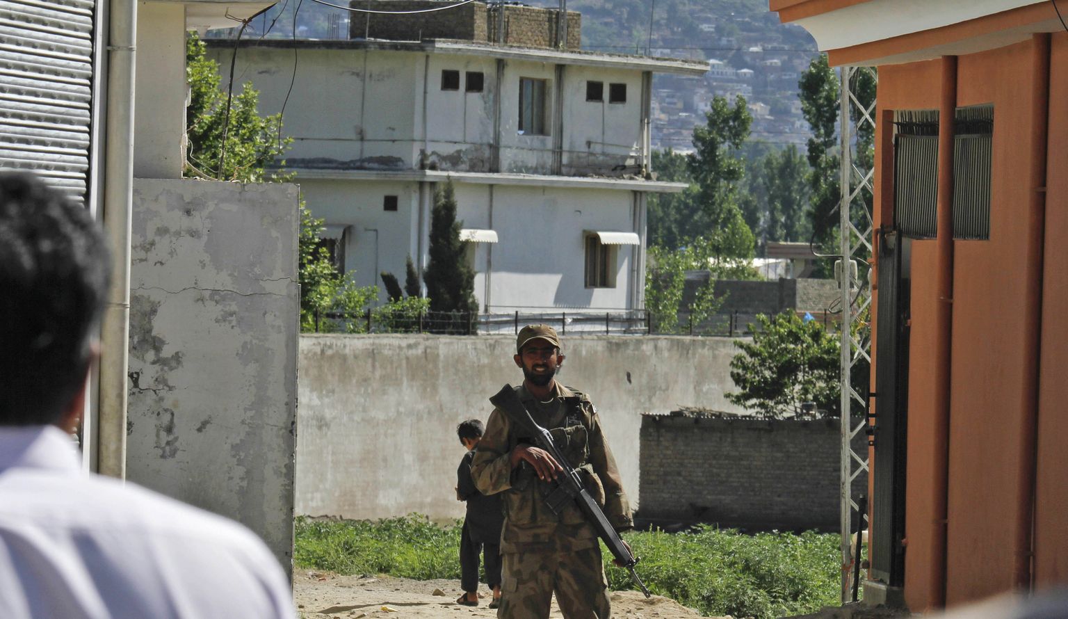 Maja Pakistanis Abbottabadis, kus Osama bin Laden end peitis