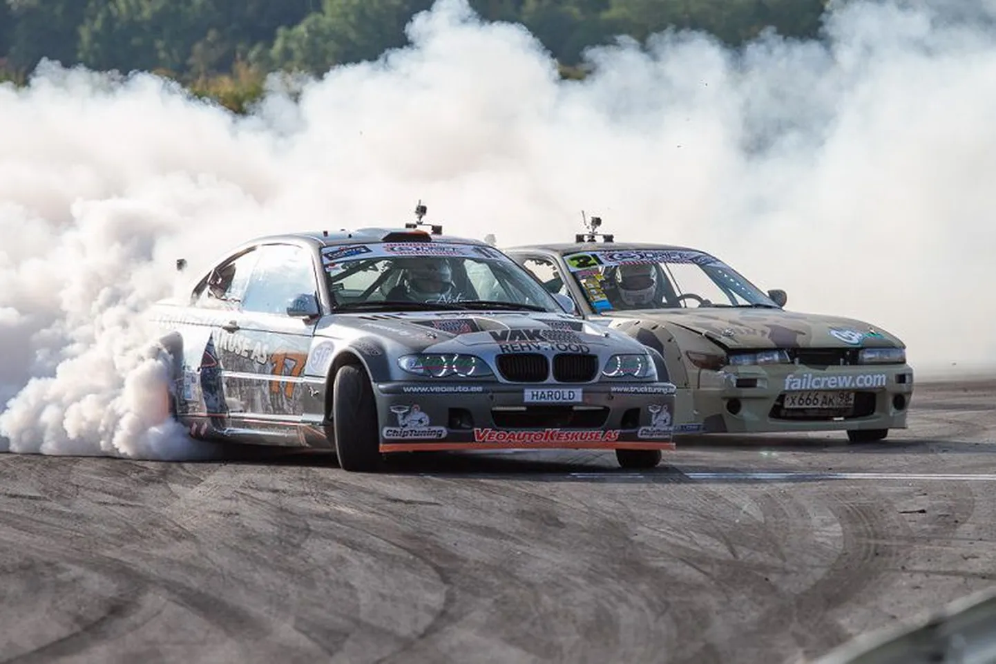 Driftivõistluse võitis Ameerika profisõitja Ryan Tuerck