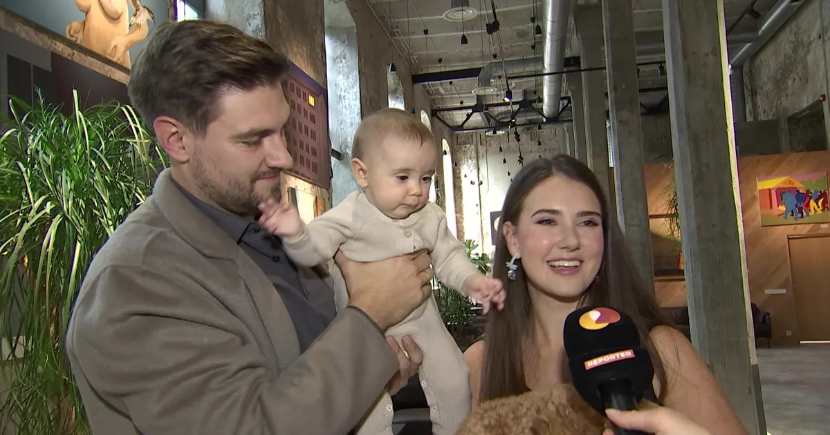 Hendrik ja Maria Terras näitasid Reporterile oma pisibeebit Amanda Mii-d