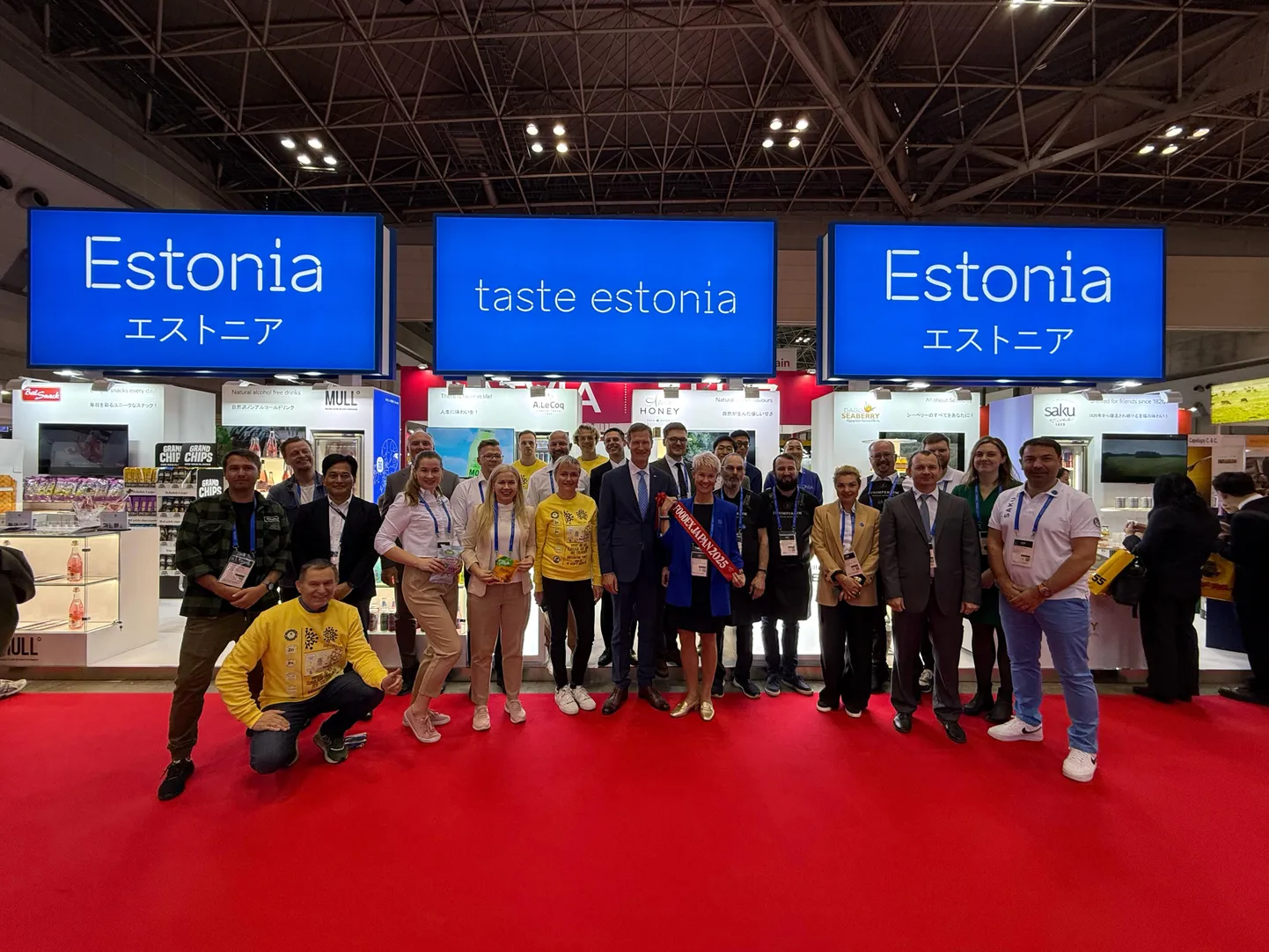 Eesti delegatsioon Foodexi messil.