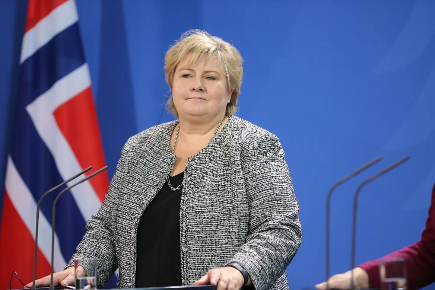 Norra peaminister Erna Solberg.