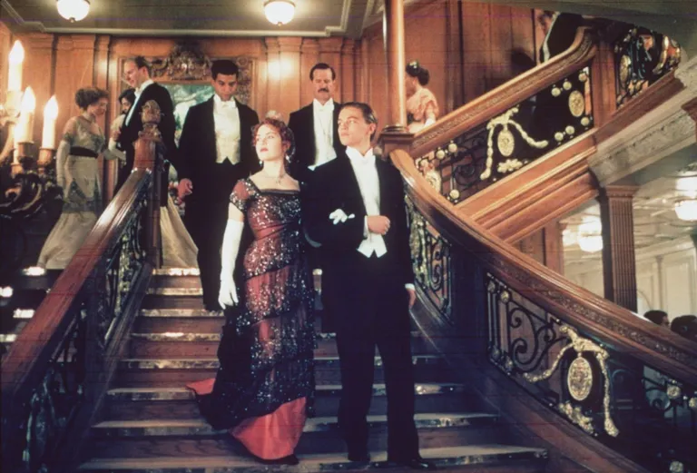 Kaader filmist «Titanic». Pildil Kate Winslet ja Leonardo DiCaprio