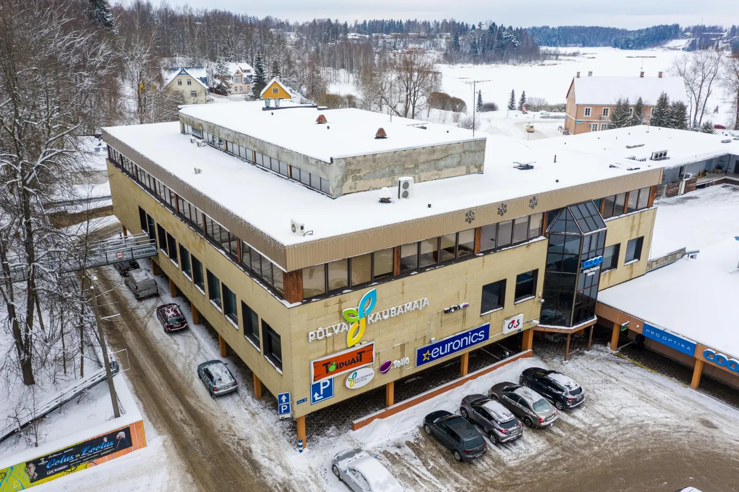 Teiste hulgas ei oota nädalavahetusel külastajaid Põlva kaubanduskeskuses asuvad poed.