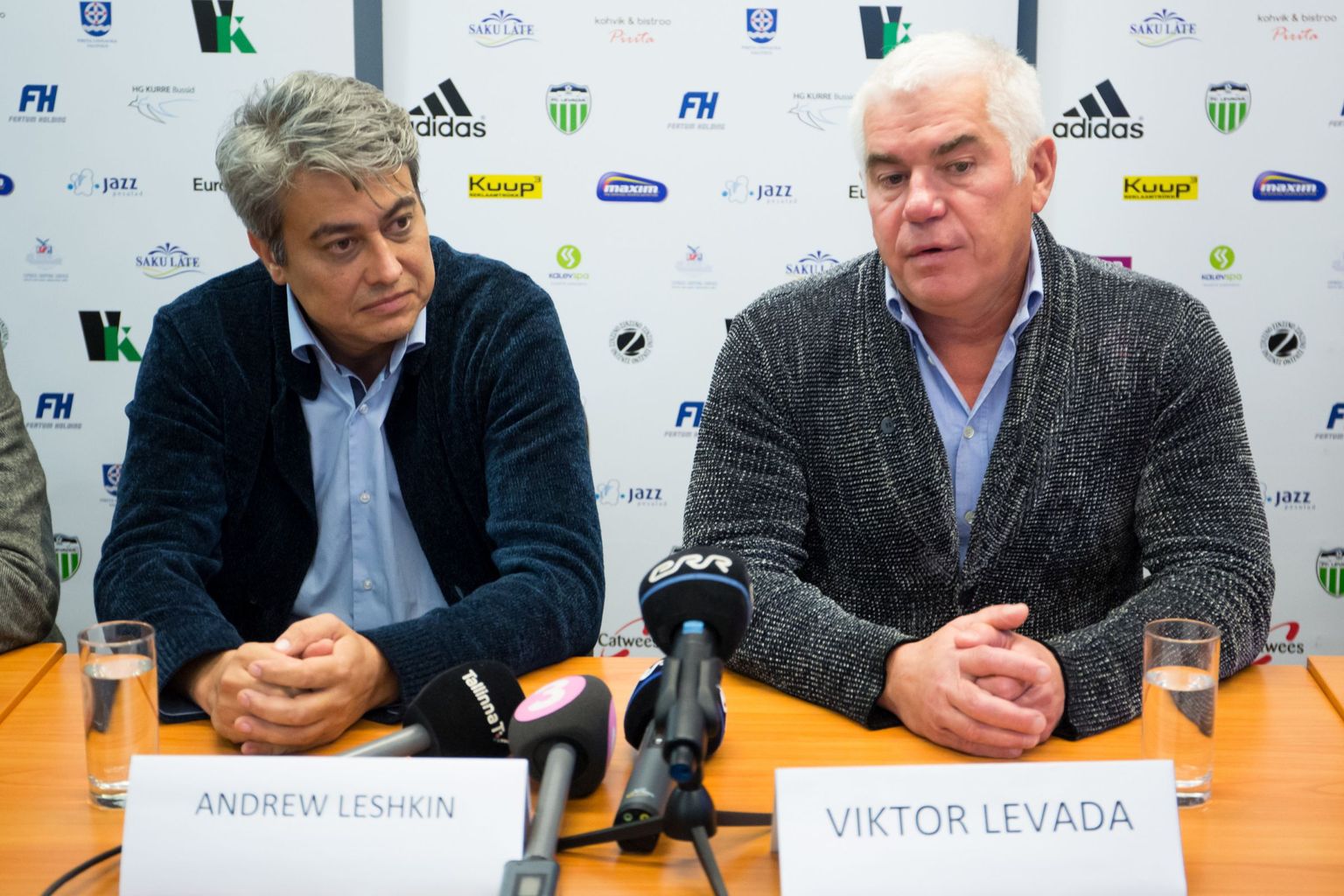 Suurärimeeste diil: Andrei Leškin taandub ja jääb Viktor Levada (paremal) juhitavas ühendklubis toetavasse rolli.