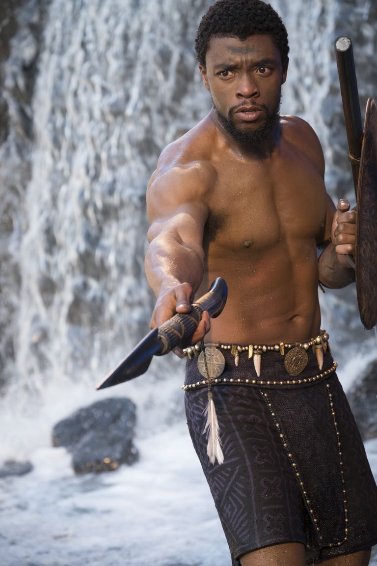 Chadwick Boseman kehastas filmis «Black Panther» Wakanda uut kuningat.
