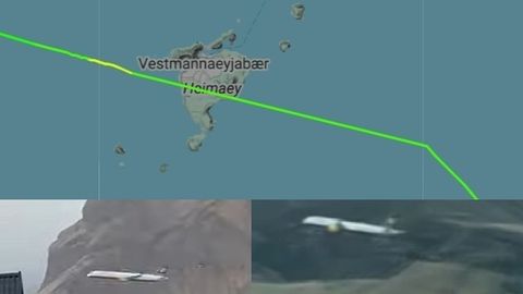 Islandil ehmatas pensionile jääv lennukikapten tavatu manöövriga inimesi