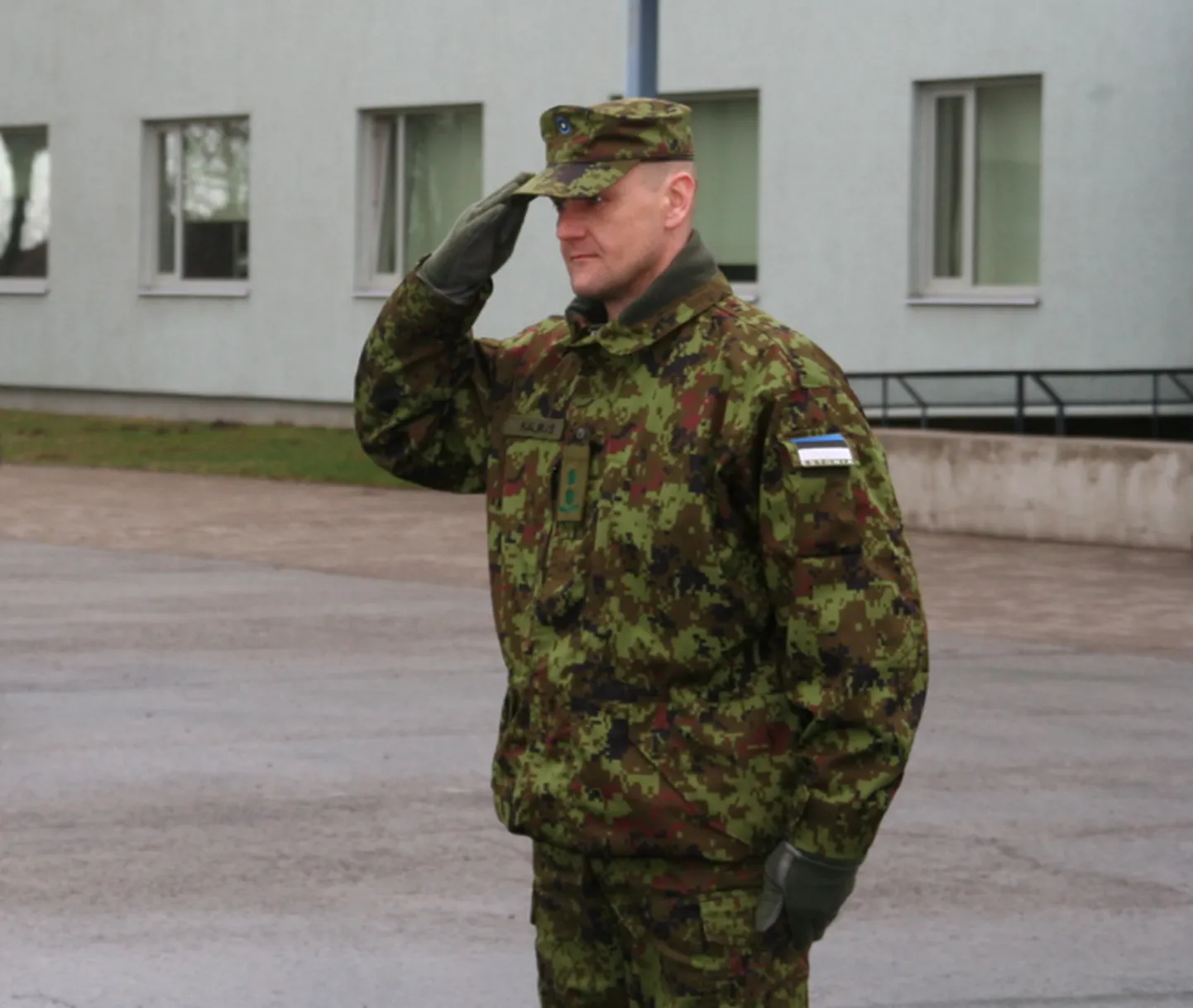 1. jalaväebrigaadi ülem kolonelleitnant Aron Kalmus.