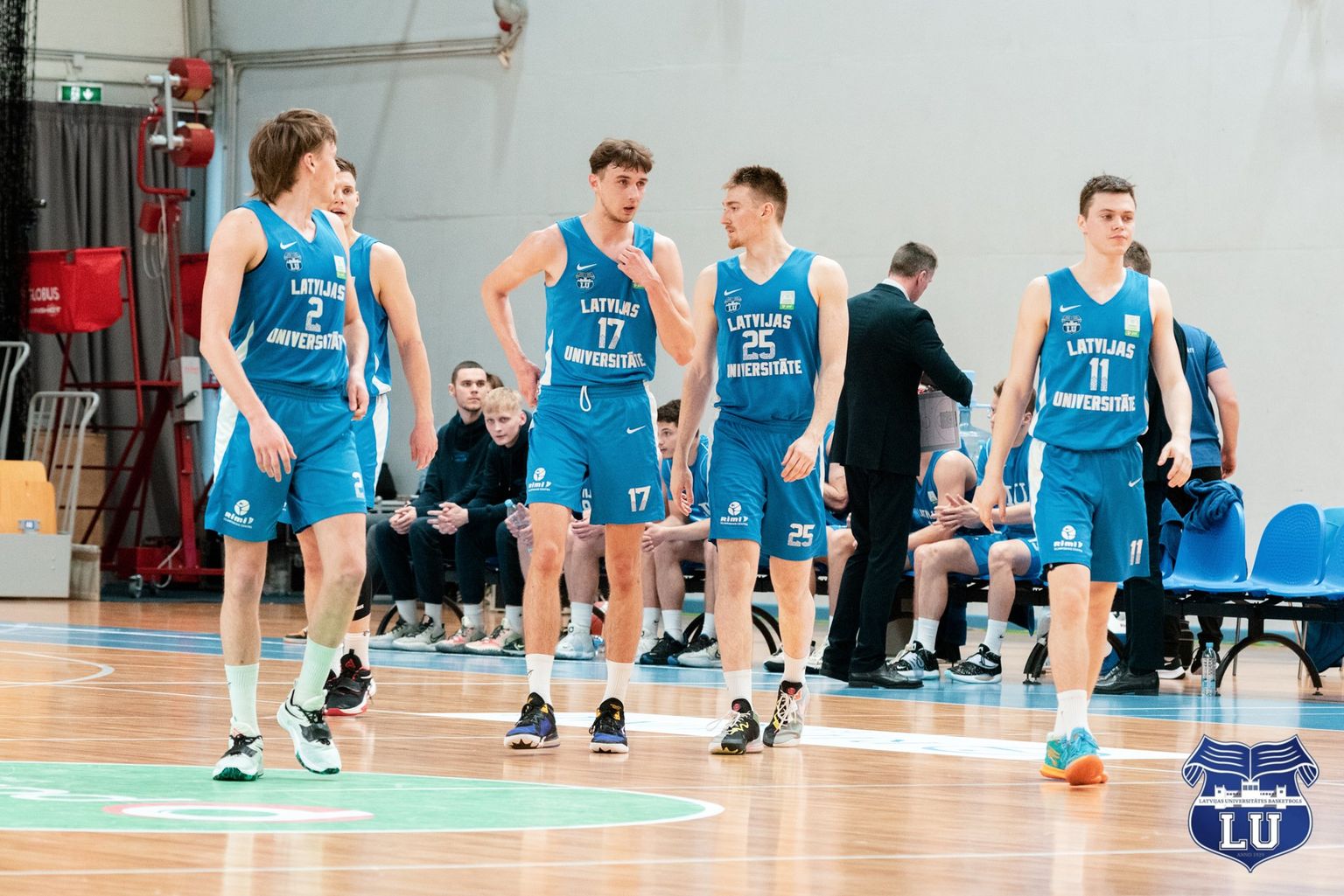 Latvijas Universitātes basketbolisti