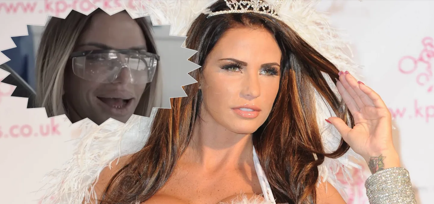 Katie Price on taas Türki põrutanud, et oma hambad korda teha.