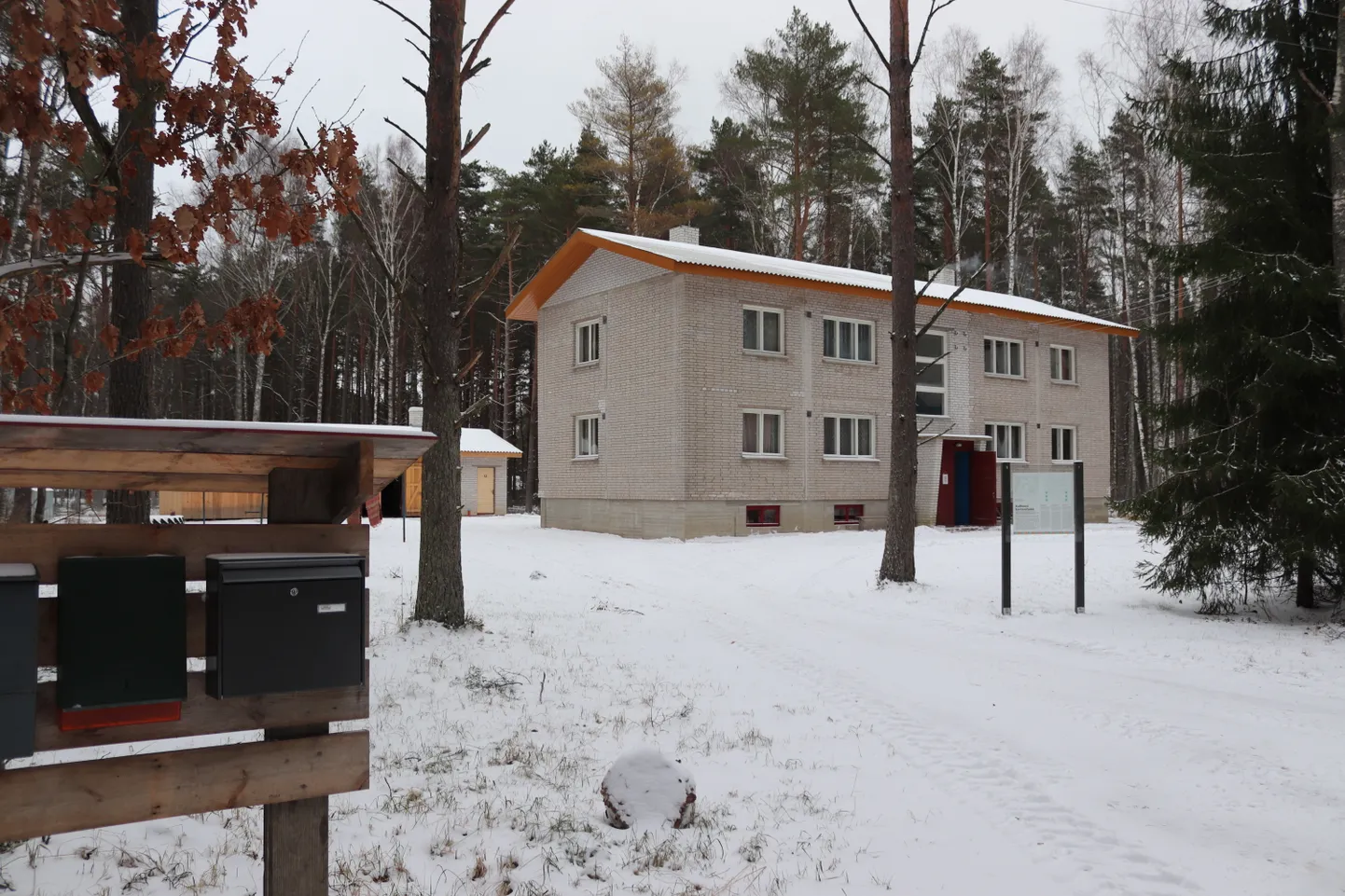 Eesti Vabaõhumuuseumi Kolhoosi korterelamu-