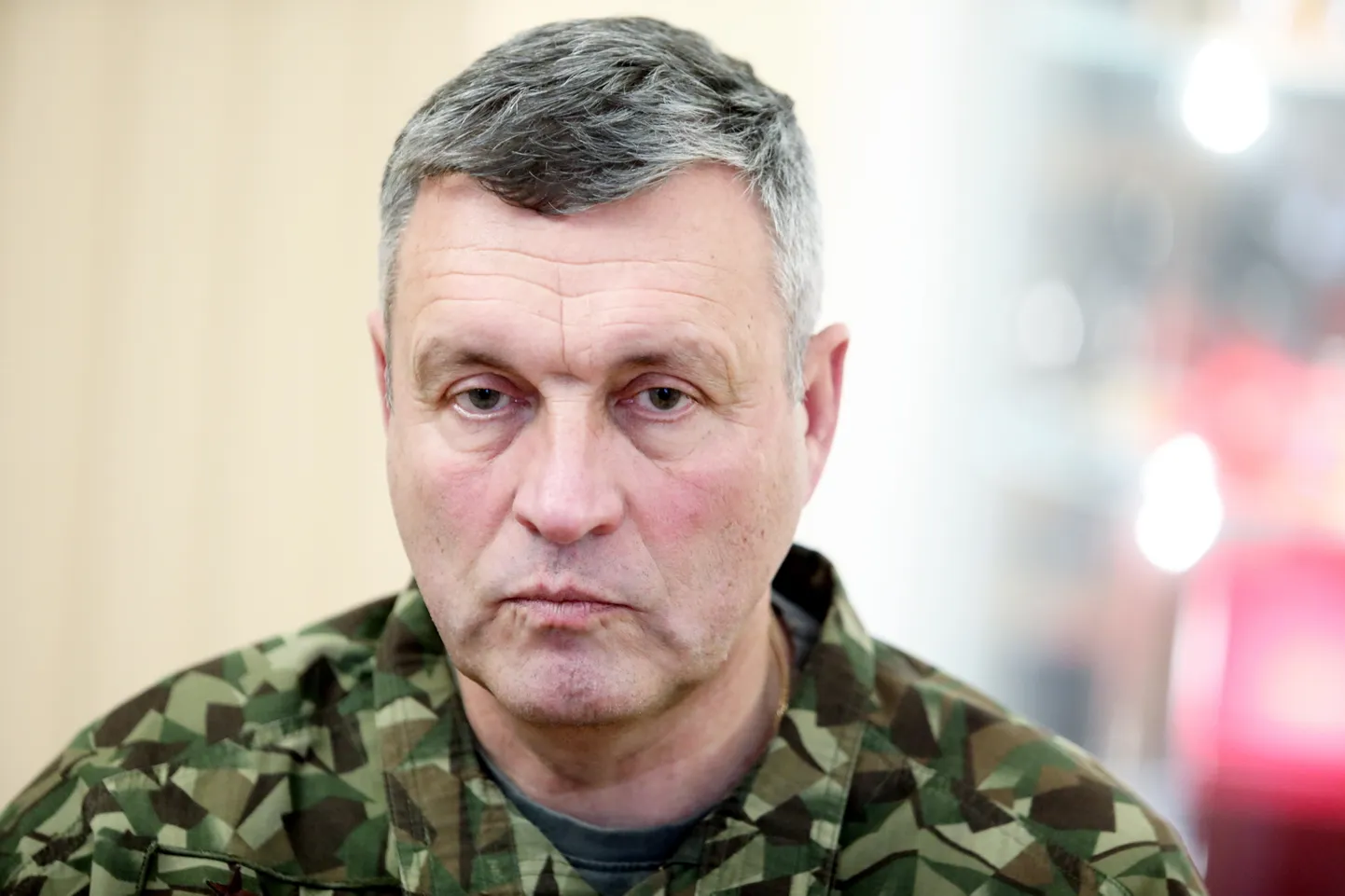 Командующий Национальных вооруженных сил Леонид Калниньш