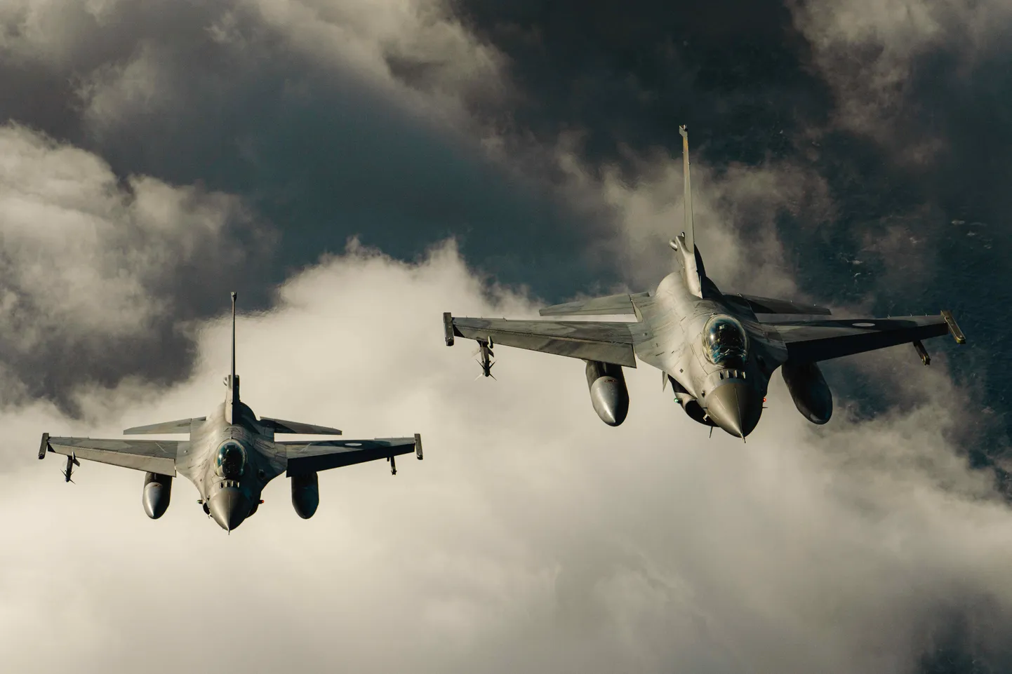 Греческие истребители F-16 (иллюстративное фото).