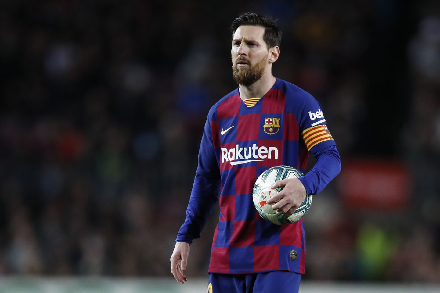 Võtab tõsiseks: argentiinlase Lionel Messi töötasu tõotab FC Barcelonas väheneda miljonite eurode väärtuses.