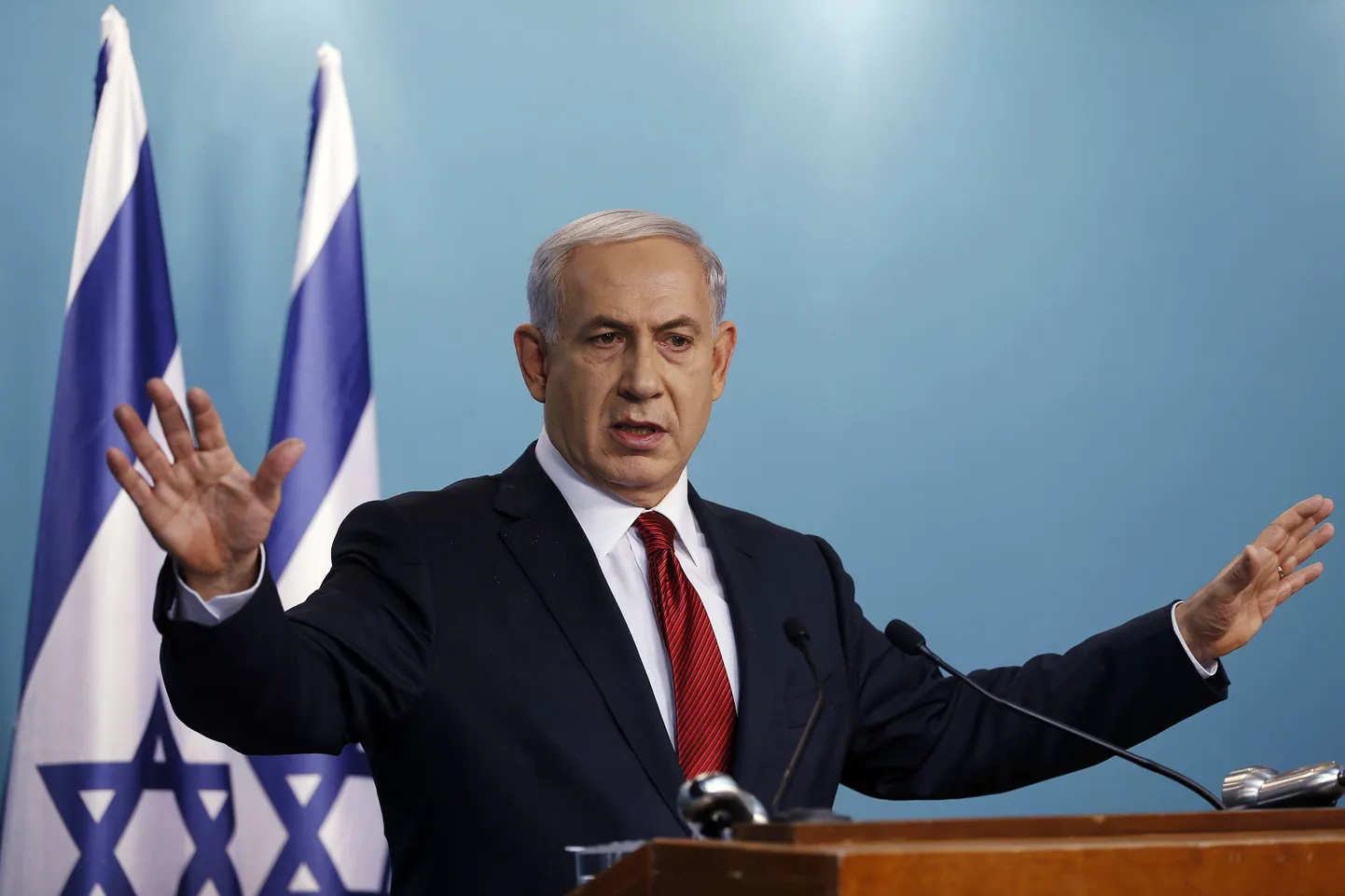 Benjamin Netanyahu.