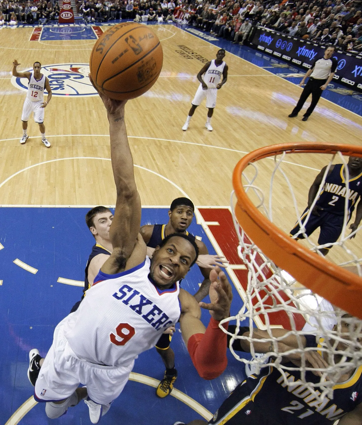 Philadelphia 76ersi liider Andre Iguodala.