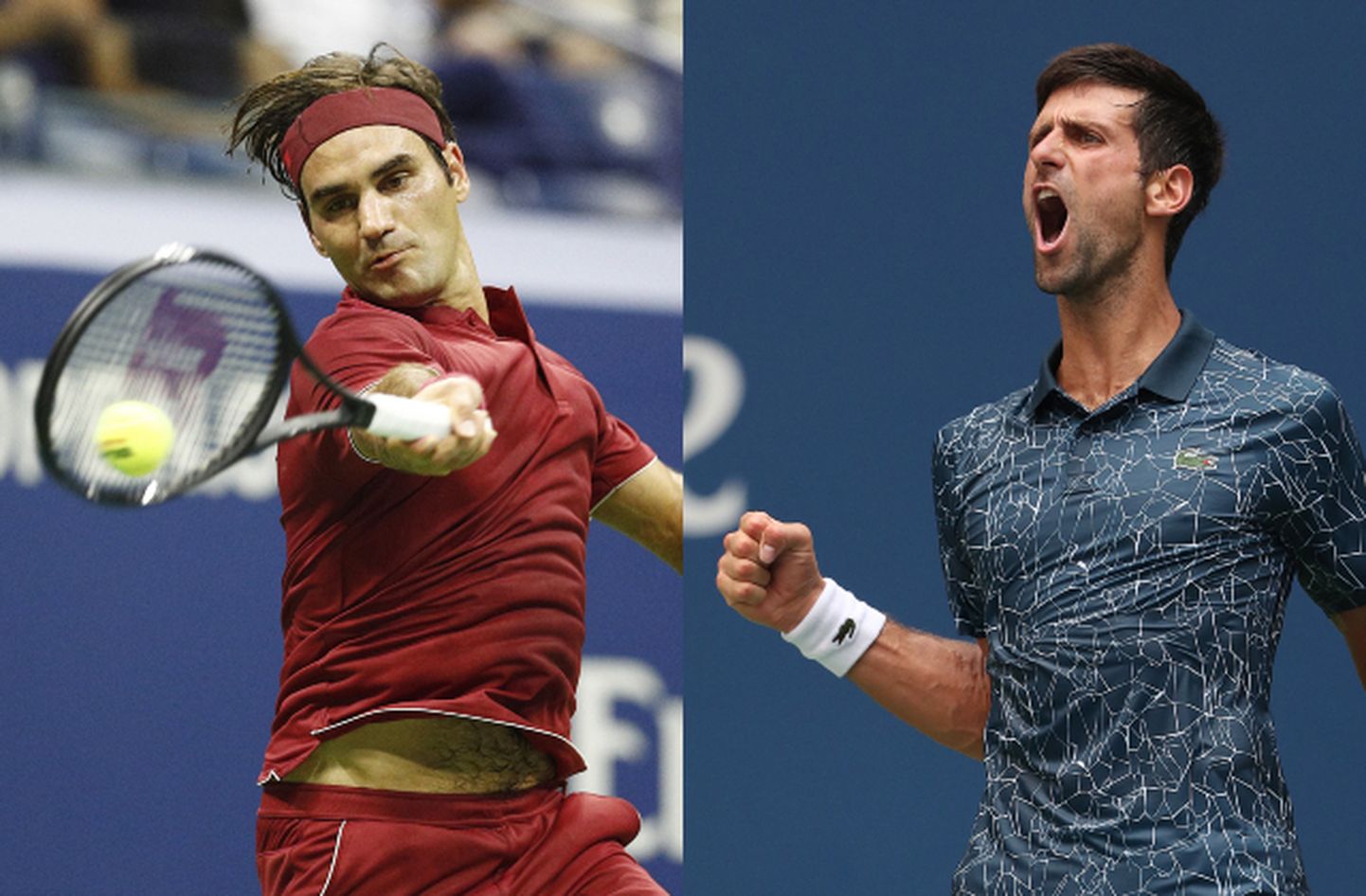 Rodžers Federers un Novaks Džokovičs