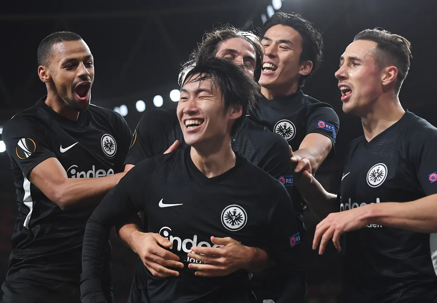 Eestlastele tuttav Frankfurdi Eintracht skalpeeris eile hilisõhtul Inglismaa suurklubi Arsenali.