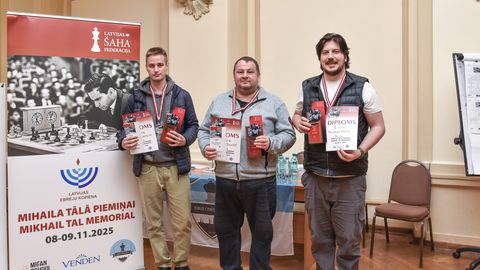 БОЛЕЕ СТА УЧАСТНИКОВ ИЗ ДЕВЯТИ СТРАН! ⟩ В Риге прошел Мемориальный турнир Михаила Таля