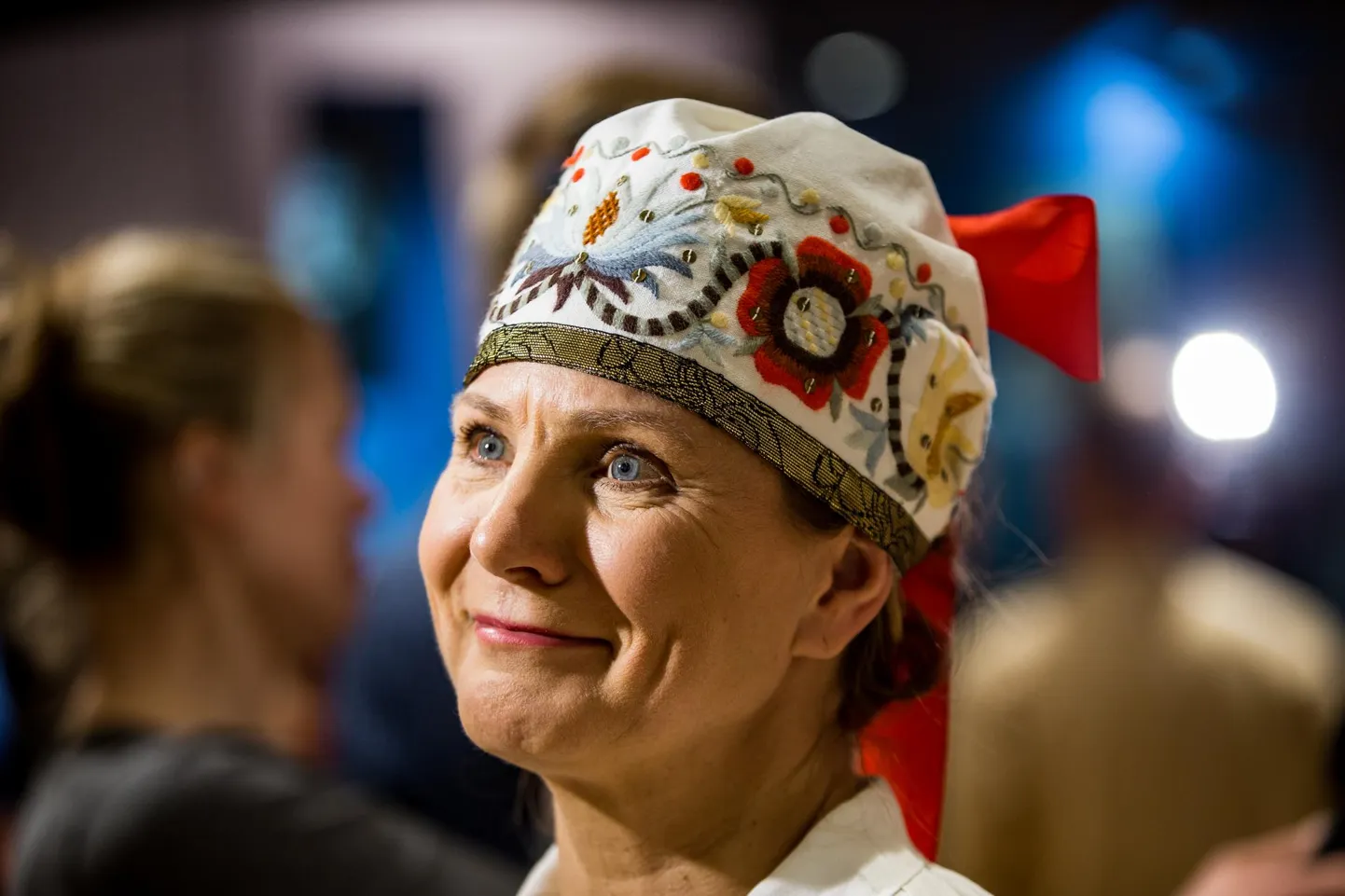 20. tantsupeo pealavastaja Vaike Rajaste pärast suurt pidu kurnatust ei tunne.