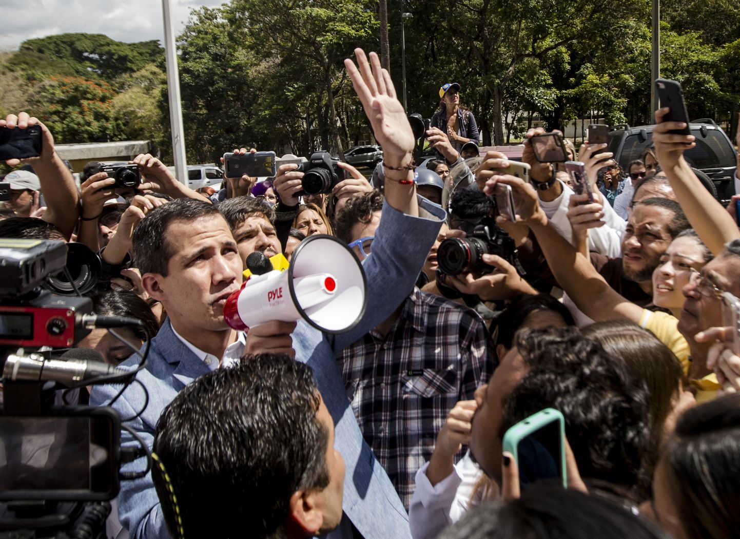 Venezuela opositsioonijuht Juan Guaido.