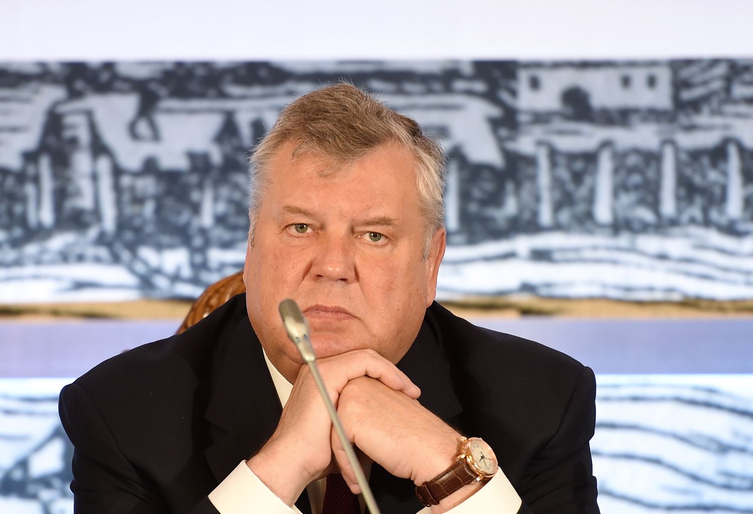 "Saskaņas" līderis Jānis Urbanovičs