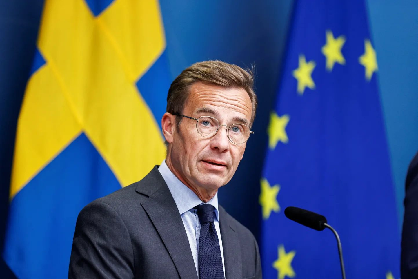 Zviedrijas premjerministrs Ulfs Kristersons