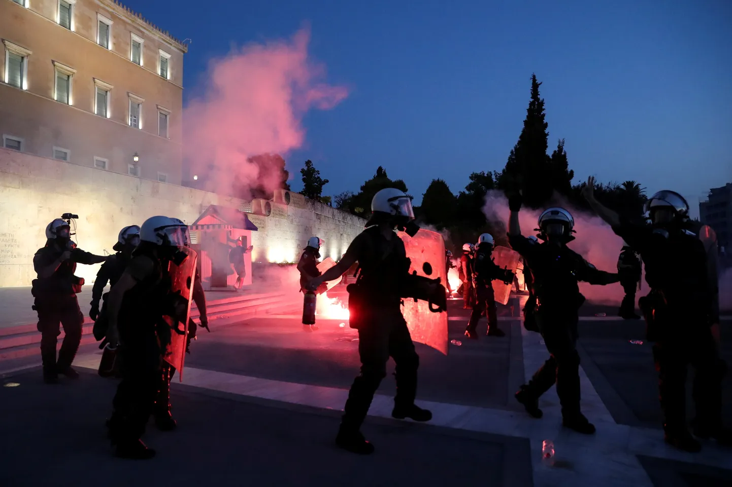 Protesti Atēnās