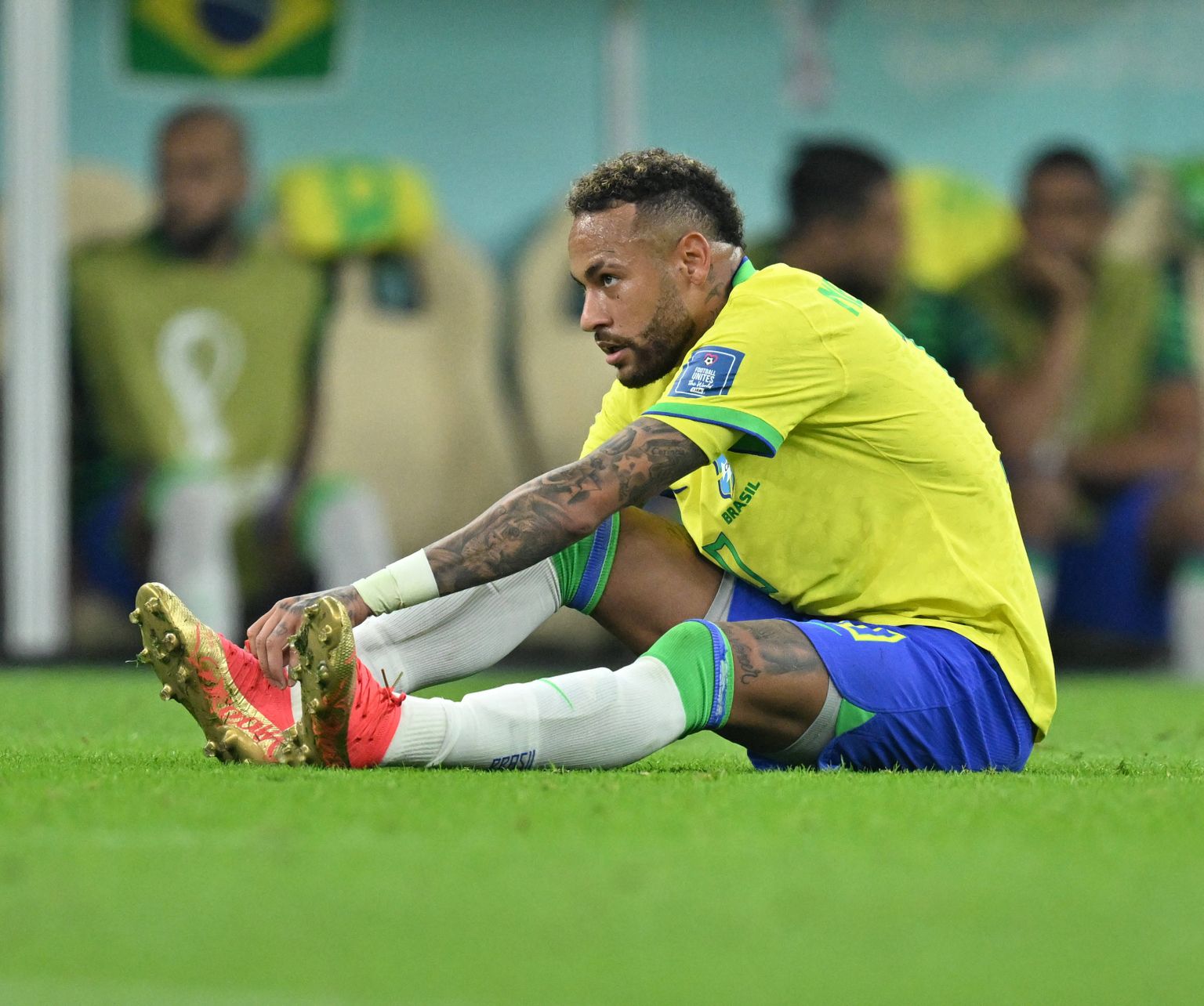 Brasiilia jalgpallitäht Neymar.