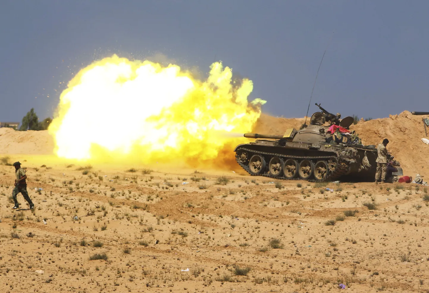 Tank Liibüas.