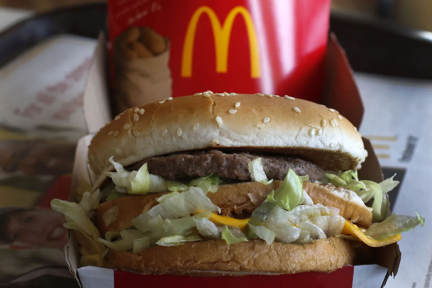 McDonald'si toit.